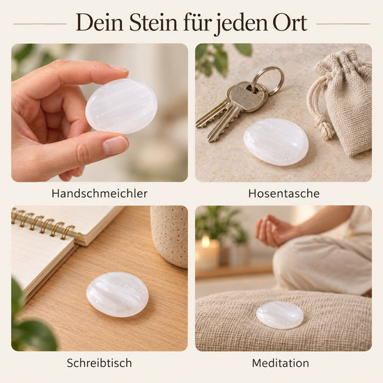 Selenit Scheibenstein – Ideen für jeden Ort