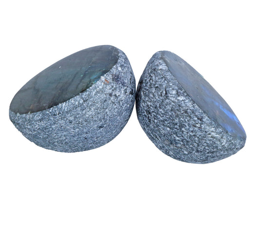 Labradorite Emu Egg | Polished tumbled stone