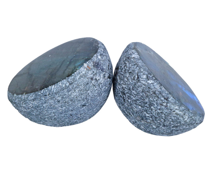 Labradorite Emu Egg | Polished tumbled stone