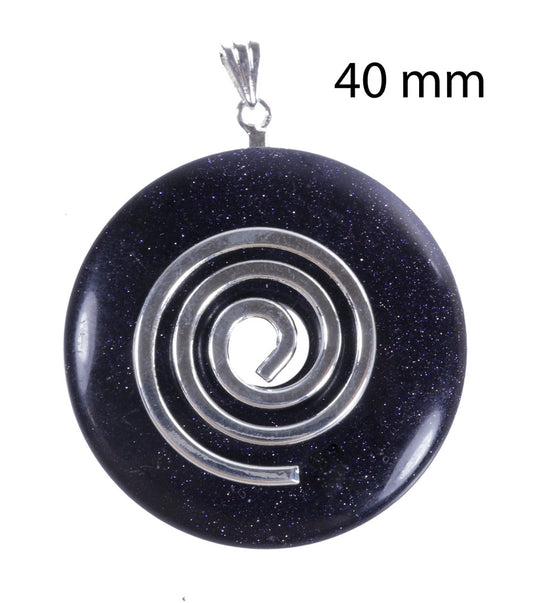 Donut holder spiral for 40 mm donut stones
